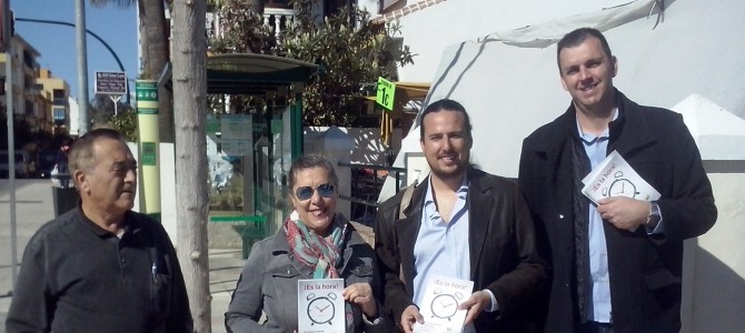 IU Rincón presenta ‘Es la Hora’, la campaña para transformar Andalucía